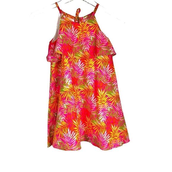 TOMMY BAHAMA Summer Dress Floral Print Little Girl Size 6 - Picture 2 of 7